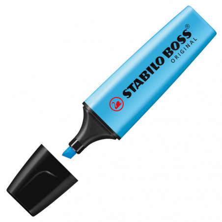 STABILO BOSS blau Leuchtmarkierer Textmarker