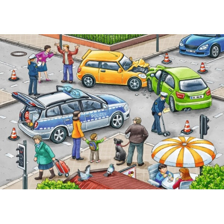Ravensburger - Mit Blaulicht unterwegs