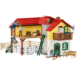 Schleich - World of Nature - Farm World - Bauernhaus mit Stall und Tieren