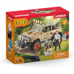 Schleich - Wild Life - Geländewagen mit Seilwinde