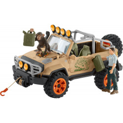 Schleich - Wild Life - Geländewagen mit Seilwinde