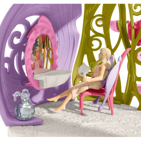 Schleich - bayala - Glitzerndes Blütenhaus mit Einhörnern, See und Stall Schleich - bayala - Glitzerndes Blütenhaus mit Einhörnern, See und Stall