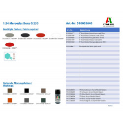 1:24 Mercedes Benz G 230