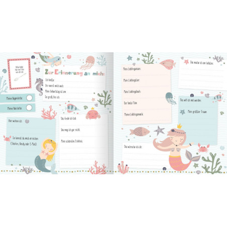 arsEdition, 12233, Freundealbum Einhorn (Wendepailletten). Ab 4 Jahre