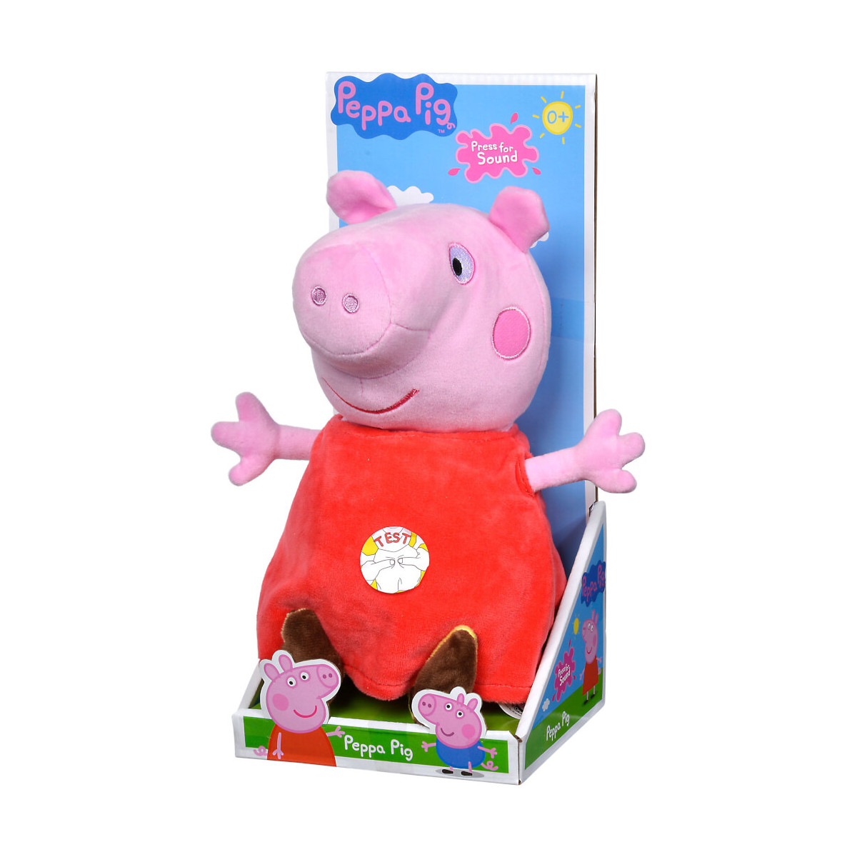 Peppa Pig Plüsch Peppa mit Sound, 22cm