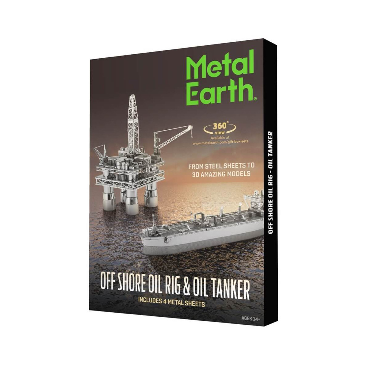 Metal Earth: Offshore Oil Rig & Tanker