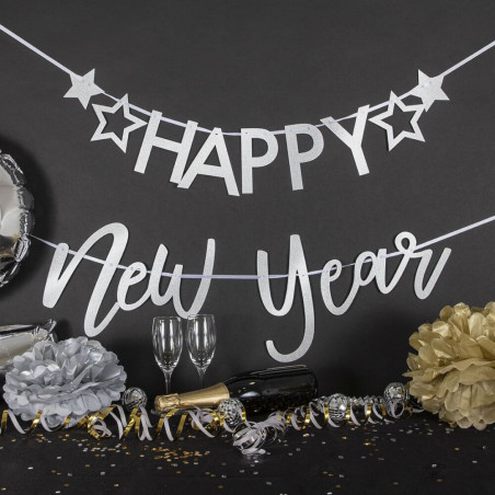 PARTY Glitzer-Girlande Hap