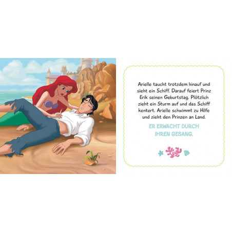 Disney Pappe Arielle Meerjun