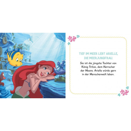 Disney Pappe Arielle Meerjun