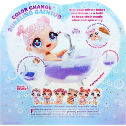 Glitter Babyz Color Chg Bubbl