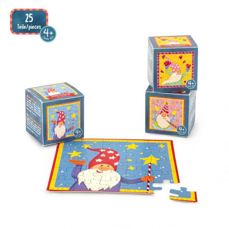 WICHTEL Mini-Puzzle 25-teilig