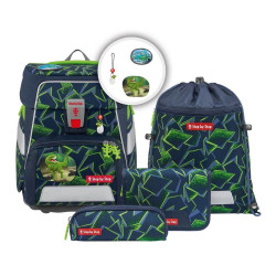 SPACE Schulranzen-Set Wild T-Rex Taro, 5-teilig