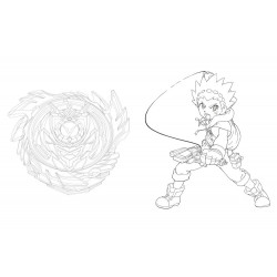 Beyblade Burst Malbuch