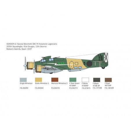 1:72 S.M.79 M Sparviero