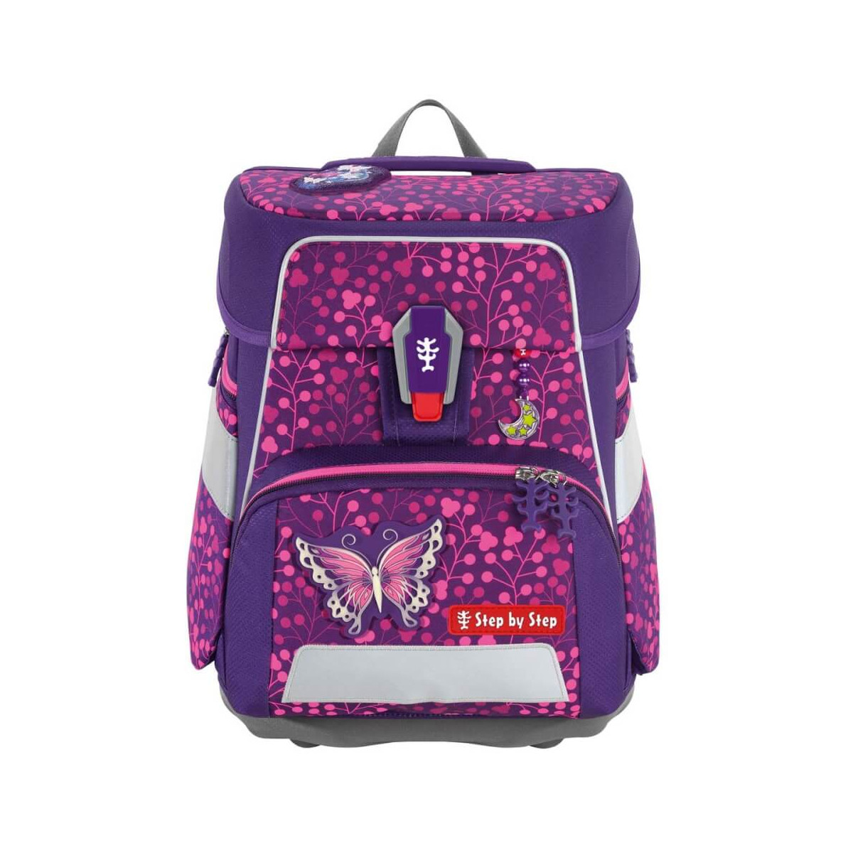 SPACE SHINE Schulranzen-Set Butterfly Night Ina, 5-teilig