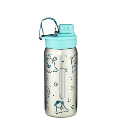 Petrol - Edelstahl Trinkflasche