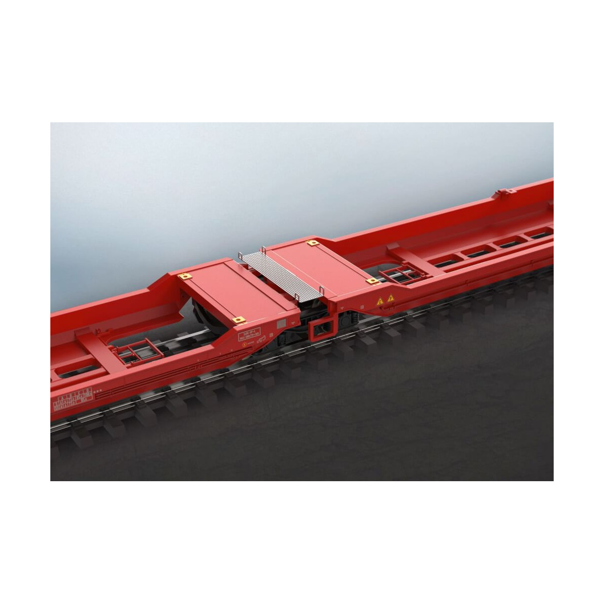 Gelenk-Taschenwagen DB