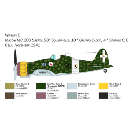 1:48 Macchi MC. 200 Series XX