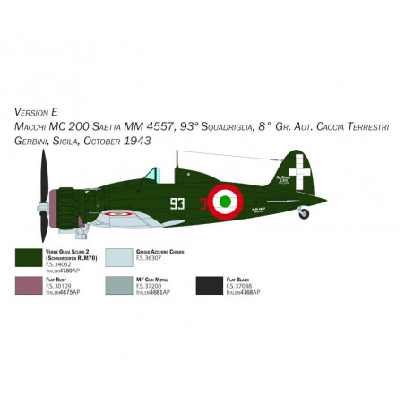 1:48 Macchi MC. 200 Series XX