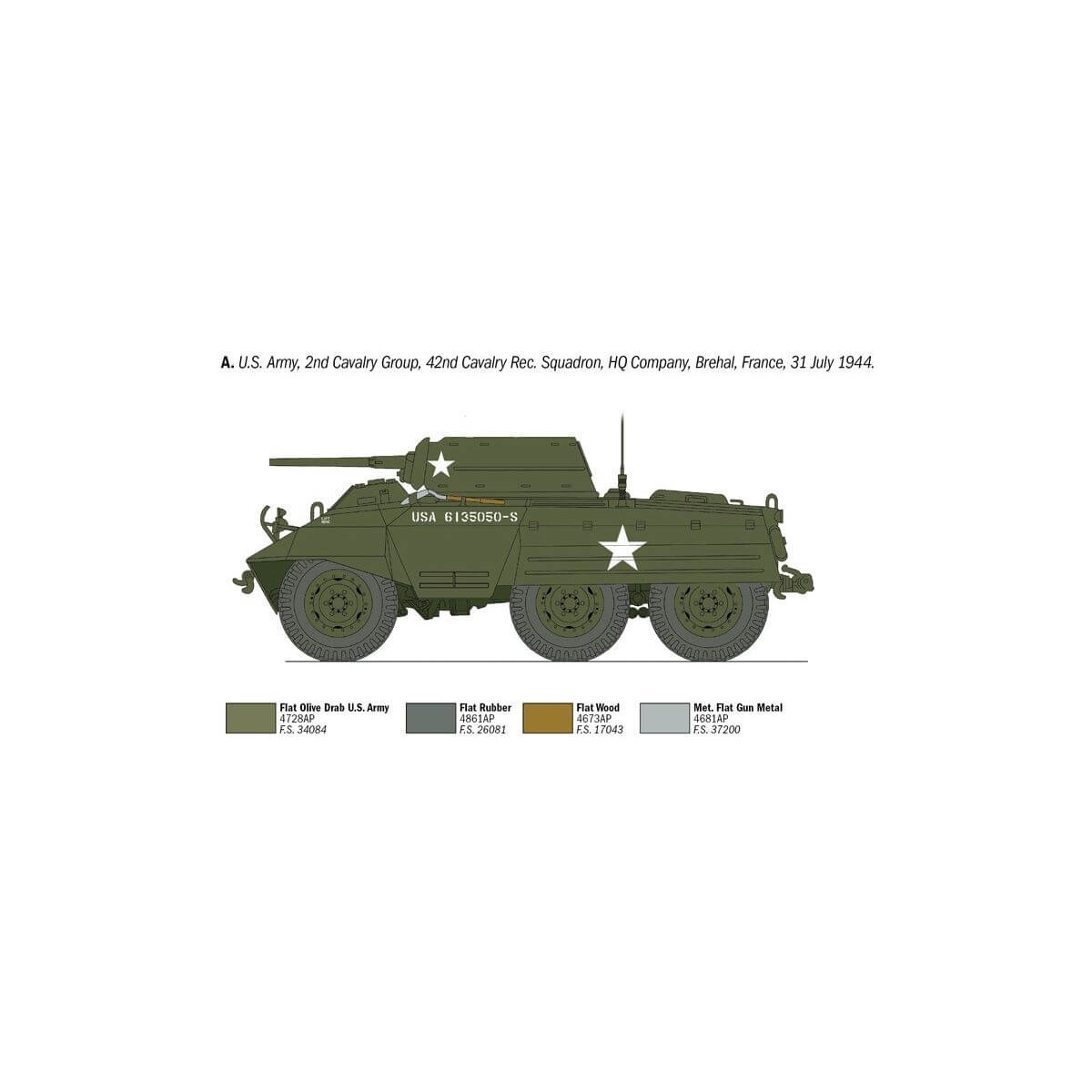 1:35 US M8 Greyhound