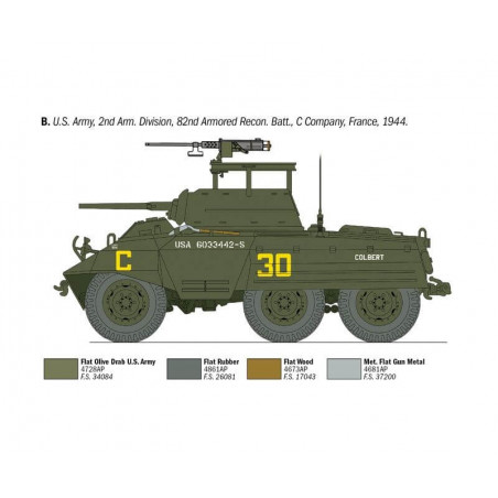 1:35 US M8 Greyhound