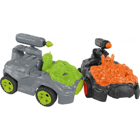 Stein-Crashmobil mit Mini Creature