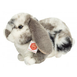 Widderkaninchen grau-weiß gescheckt 23cm