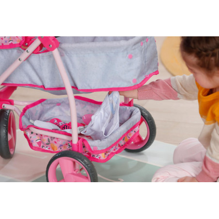 Baby born deluxe pram online