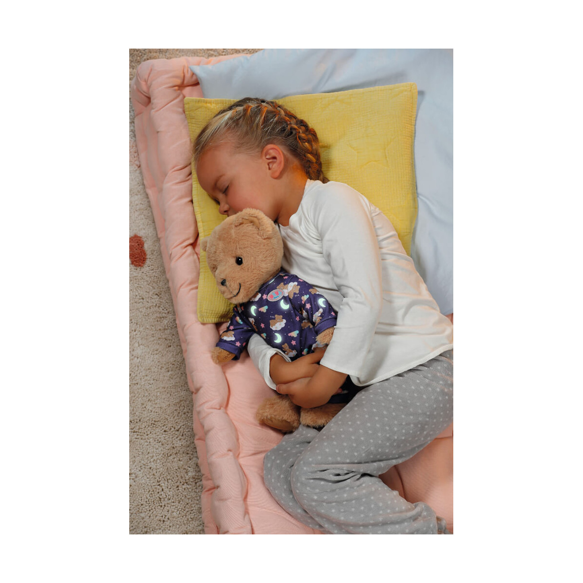 BABY born Teddy Schlafanzug Glow in the