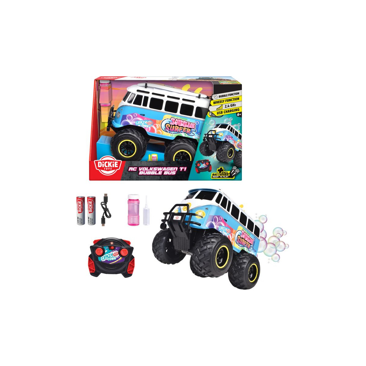 RC Volkswagen T1 Bubble Bus, RTR
