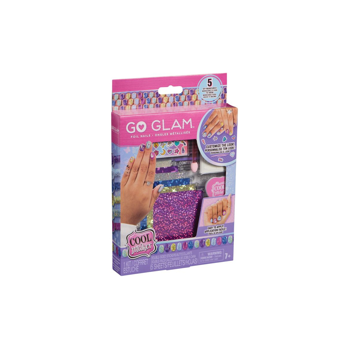 CLM Go Glam Foliennägel