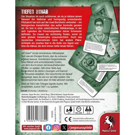 50 Clues – Tiefer hinab (Sigrids Suche, Teil 2 von 3) 50 Clues – Tiefer hinab (Sigrids Suche, Teil 2 von 3)