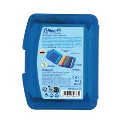 Knetmasse Creaplast Kinderknete 198/10B Blau, 10 Farben, 240