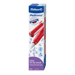 Schulfüller Pelikano Original P480 Rot M 2024 in Faltschacht