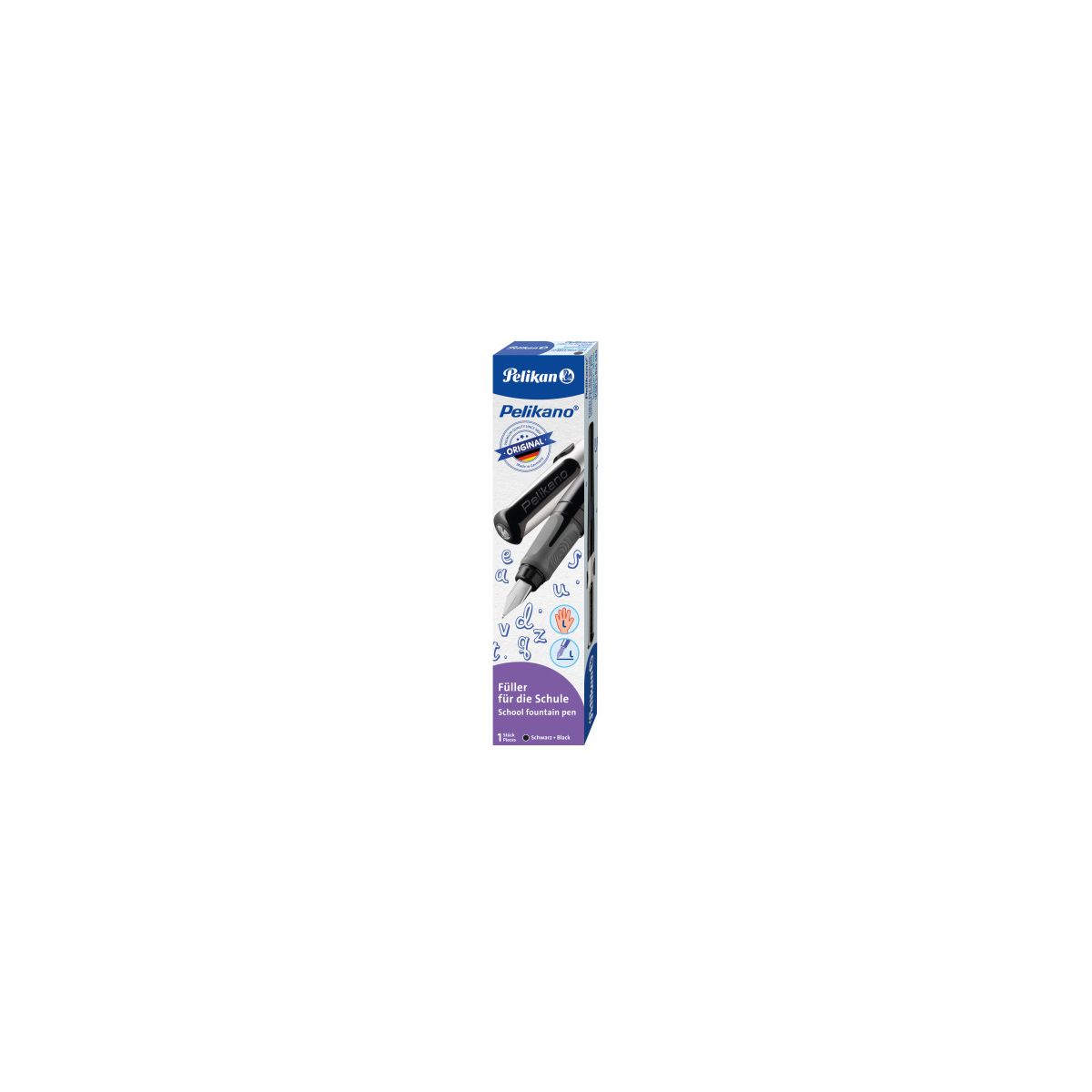 Schulfüller Pelikano Original P481L Schwarz 2024