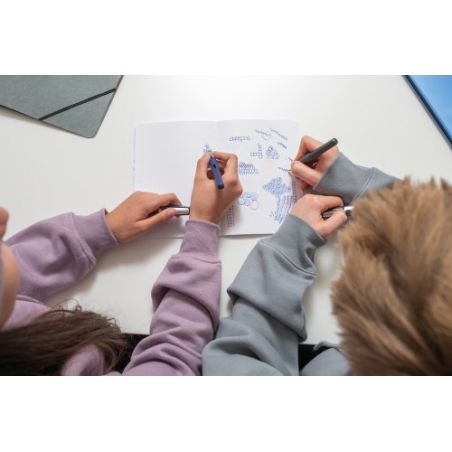 Schulfüller Pelikano structure P480 M Grey in Faltschachtel