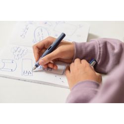 Schulfüller Pelikano structure P481 L Blue in Faltschachtel