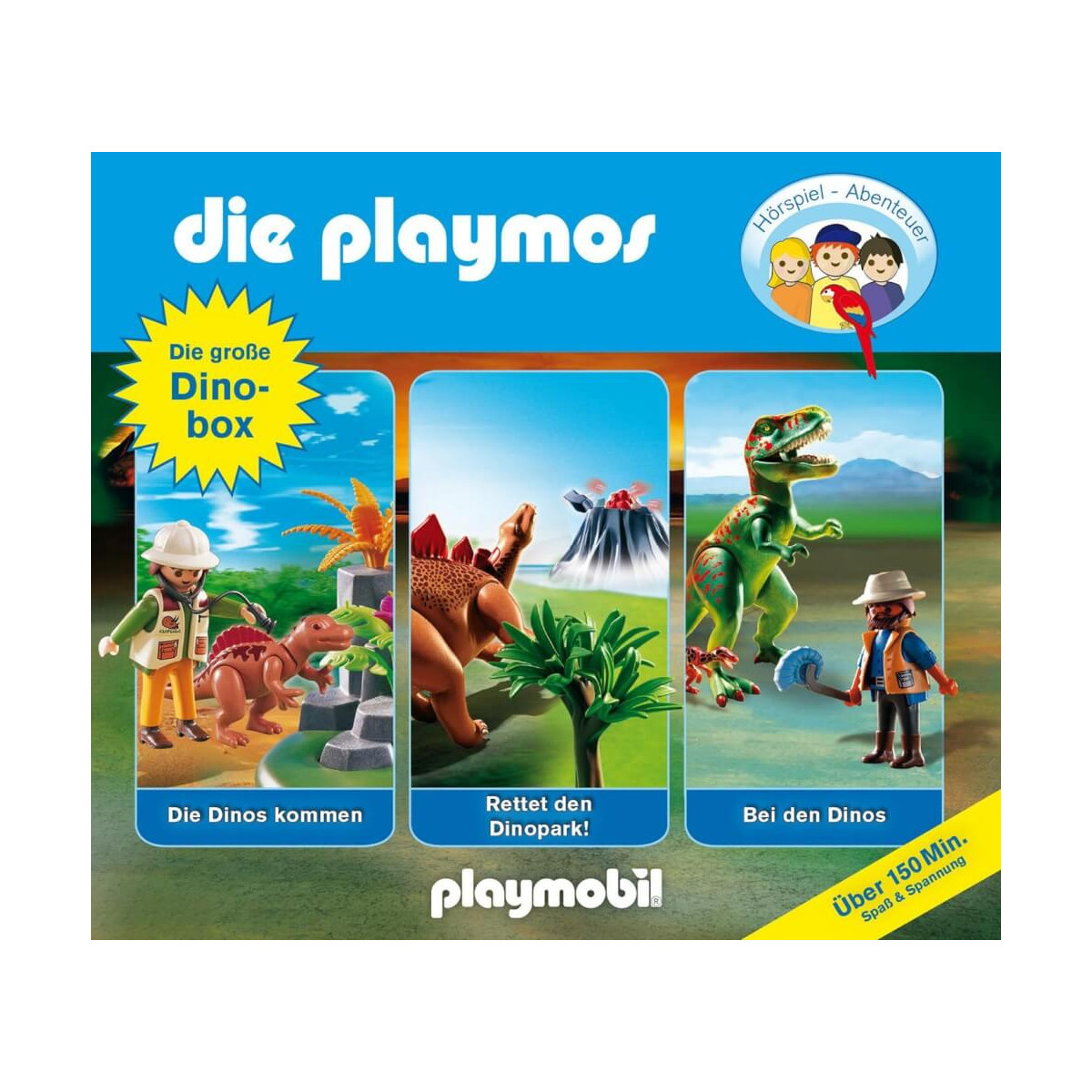 CD-Box - Die Playmos Hörspiel-Box Dinos