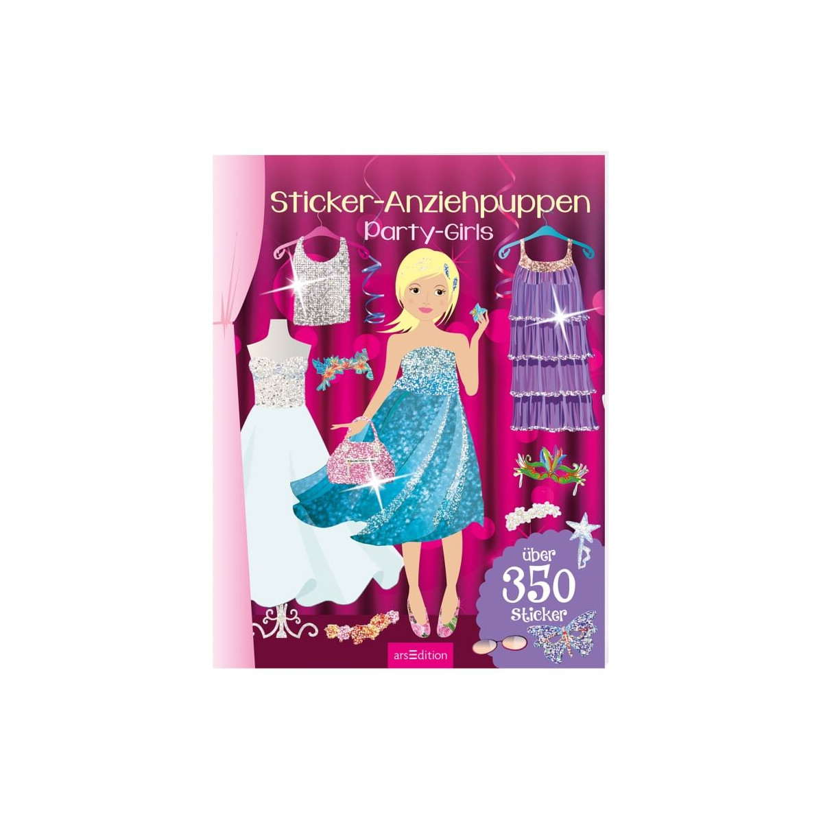 Sticker-Anzieh:Party-Girl