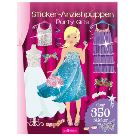 Sticker-Anzieh:Party-Girl