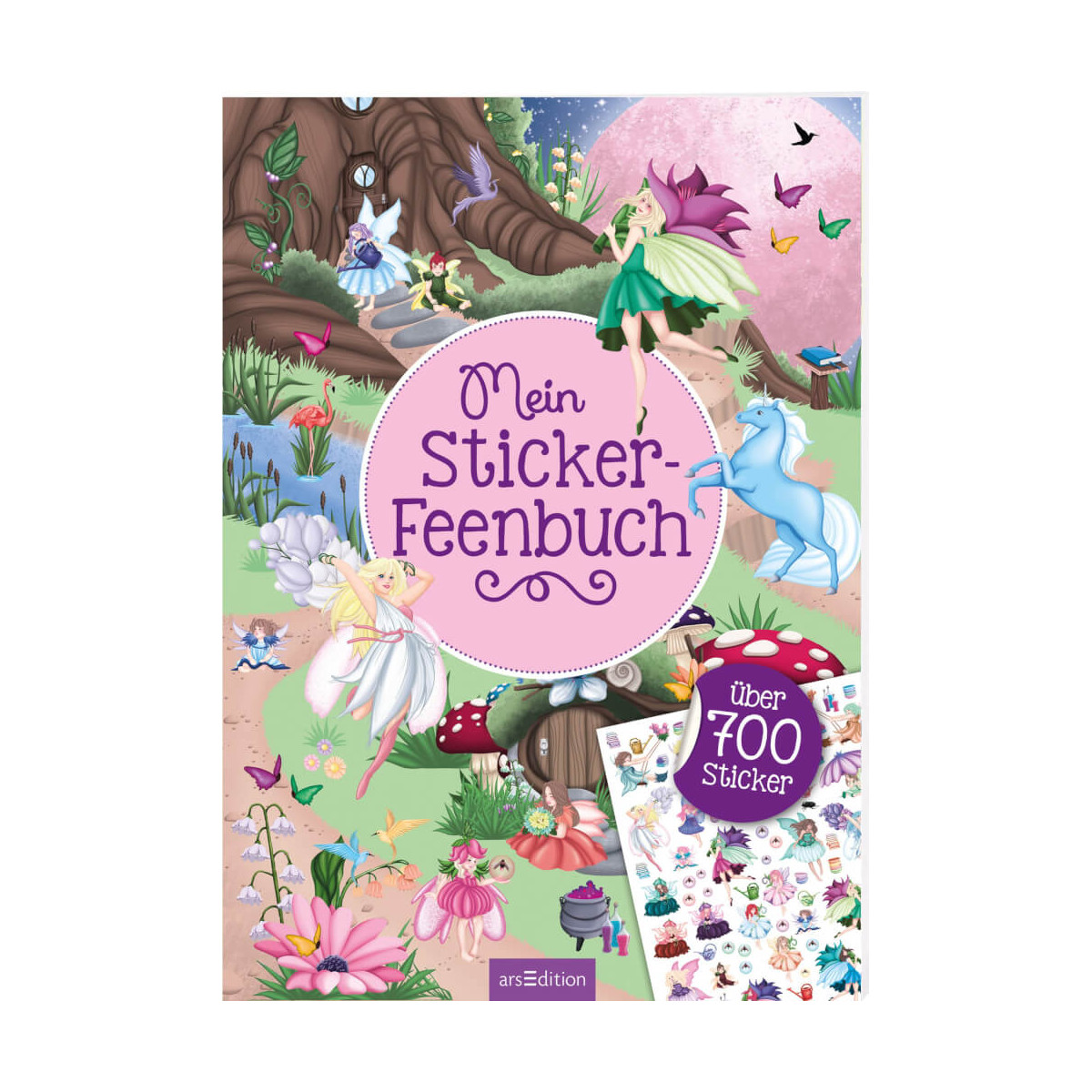Mein Sticker-Feenbuch