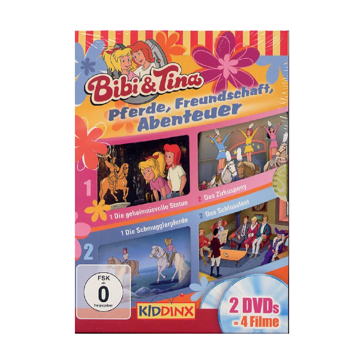 KIDDINX - DVD Bibi & Tina - Pferde, Freundschaft, Abenteuer