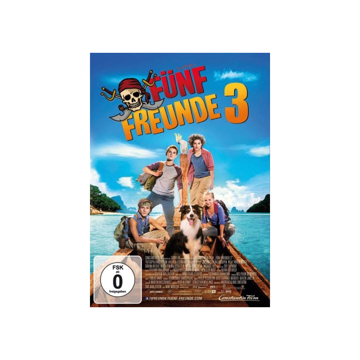 DVD - Fünf Freunde 3. Kinofilm