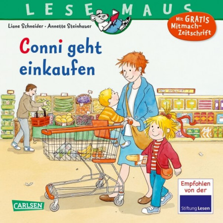Lesemaus Band 82: Conni geht einkaufen