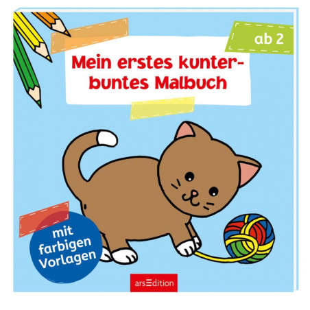 Kunterbuntes Malbuch