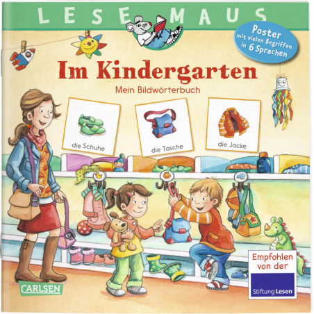 Lesemaus 200: Im Kindergarten, Mein Bildwörterbuch