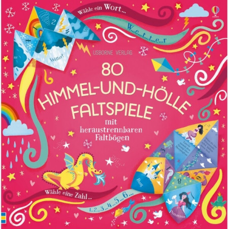 80 Himmel-und-Hölle-Faltspiele