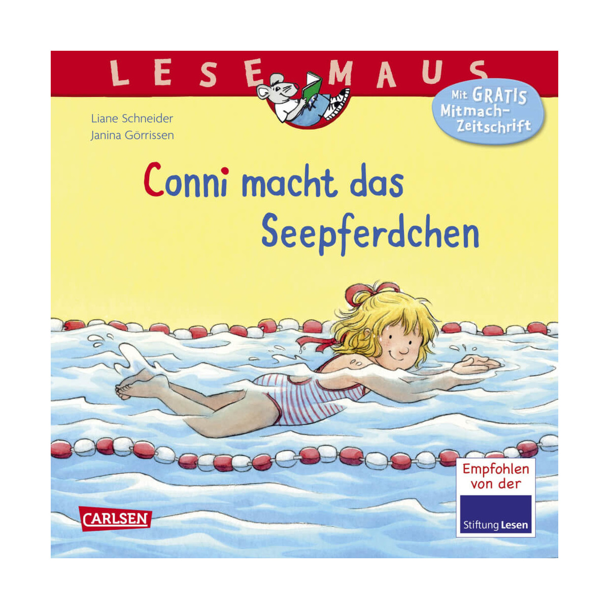 LESEMAUS 6: Conni macht das Seepferdchen (Neuausgabe)