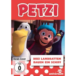 DVD - Petzi 1  Die Landratten bauen ein Schiff