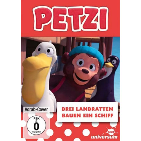 DVD - Petzi 1  Die Landratten bauen ein Schiff